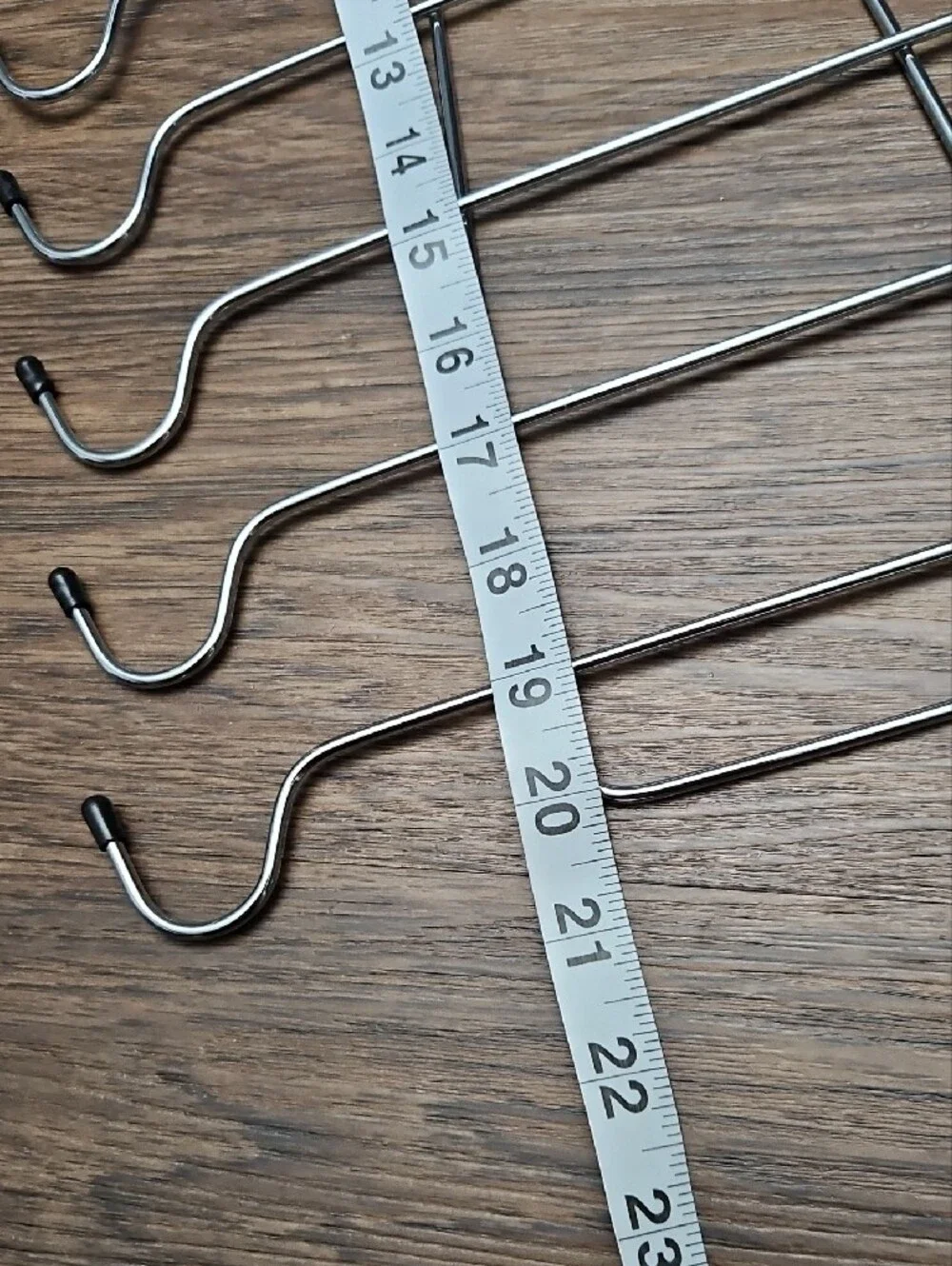 Set of 2 Folding Metal Tank Top and Bra Hangers